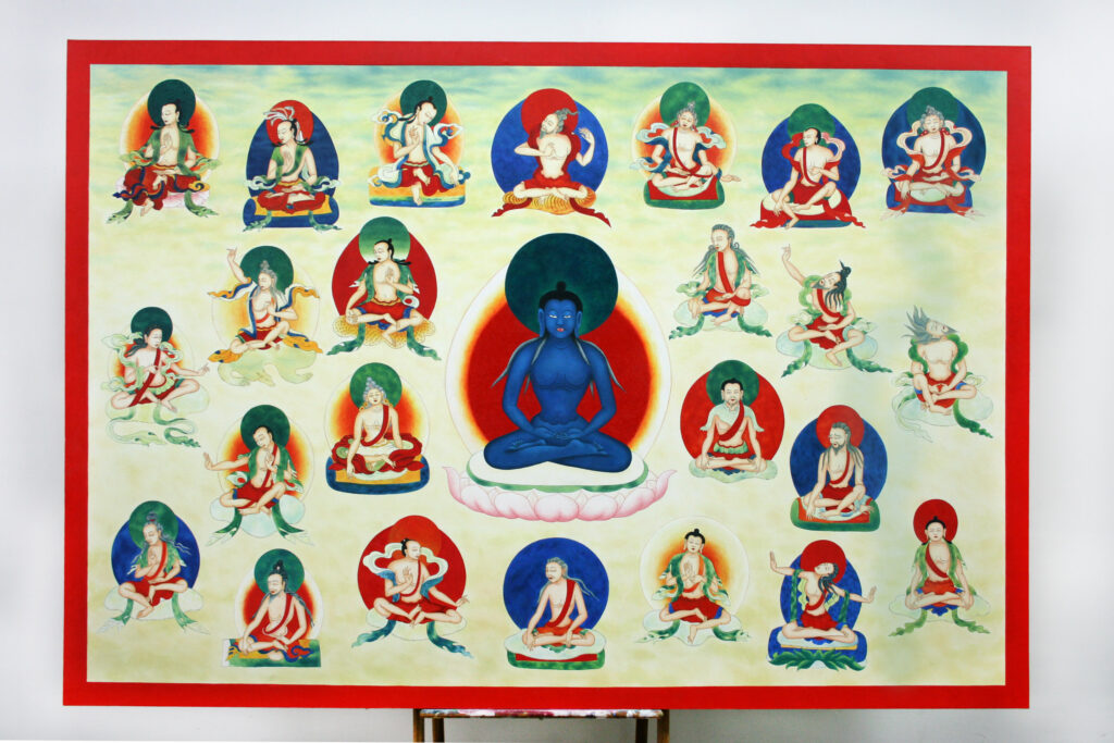 24 masters of Dzogchen Zhang Zhung Nyen Gyud lineage